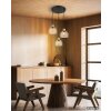 Globo Swanson lampada sospesa moderna a 3 luci Ø 40 cm per sala da pranzo e cucina