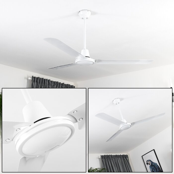 Nerja ventilatore da soffitto Bianco