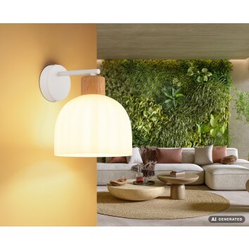 Globo Swanson Applique da parete moderna per soggiorno e corridoio E27 40W