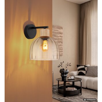 Globo Swanson applique da parete da interno moderna E27 40W per cucina e soggiorno