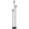 Globo Daren piantana moderna a 3 luci con interruttore sul cavo, 167 cm, E27