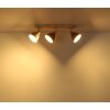 Globo Lyndon plafoniera a 3 luci da soffitto moderna con struttura quadrilatero