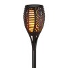 Globo MARENO LED torcia solare da giardino moderna per esterni con effetto fiamma