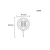 Globo ILIOS LED lampada solare girasole da giardino per esterno 3000 K 6 W