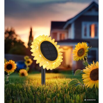 Globo ILIOS LED lampada solare girasole da giardino per esterno 3000 K 6 W