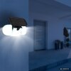 Globo TORQEN Lampada solare LED da parete per esterno moderna con sensore di movimento
