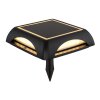 Globo AKRON applique solare da parete LED per esterno, 3000 Kelvin, 10 lumen, 1,2 watt