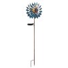 Globo ROSALI lampada solare decorativa a girandola LED picchetto da giardino tulipano