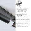 Schöner Wohnen-Kollektion RIK plafoniera a barra con 2 faretti GU10 orientabili