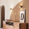 Schöner Wohnen-Kollektion TRAVENTA applique da parete cilindrica moderna G9