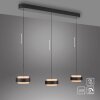 SCHÖNER WOHNEN-Kollektion ELMO lampada a sospensione LED 3 luci regolabile in altezza 88,5 cm 3000 K 2400 lm 18 W