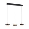 SCHÖNER WOHNEN-Kollektion ELMO lampada a sospensione LED 3 luci regolabile in altezza 88,5 cm 3000 K 2400 lm 18 W