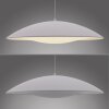 SCHÖNER WOHNEN-Kollektion LENTE lampada sospesa LED semicircolare 50 cm