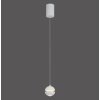 Schöner Wohnen-Kollektion LINI lampada a sospensione a sfera LED regolabile