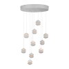 SCHÖNER WOHNEN-Kollektion LINI lampadario a sospensione LED 10 luci, lunghezza 55 cm