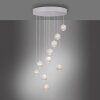 SCHÖNER WOHNEN-Kollektion LINI lampadario a sospensione LED 10 luci, lunghezza 55 cm