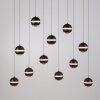 Schöner Wohnen-Kollektion LINI lampadario a sospensione a sfere LED 11 luci, lunghezza 114 cm