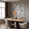 Schöner Wohnen-Kollektion LINI lampadario a sospensione a sfere LED 11 luci, lunghezza 114 cm