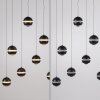 Schöner Wohnen-Kollektion LINI lampadario a sospensione a sfere LED 11 luci, lunghezza 114 cm