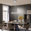 SCHÖNER WOHNEN-Kollektion QUILLO lampada a sospensione ad anello LED 60 cm moderna