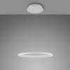 SCHÖNER WOHNEN-Kollektion QUILLO lampada a sospensione ad anello LED 60 cm moderna