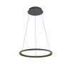SCHÖNER WOHNEN-Kollektion QUILLO lampada a sospensione LED ad anello regolabile in altezza L 60 cm