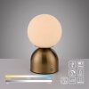 SCHÖNER WOHNEN-Kollektion RUDI lampada da tavolo LED sferica con interruttore touch