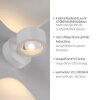 SCHÖNER WOHNEN-Kollektion CHIA LED applique da parete lampada da parete