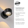 SCHÖNER WOHNEN-Kollektion CHIA LED applique da parete Sfera up/down 3000 K 220 lm 2 W