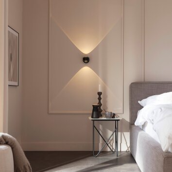 SCHÖNER WOHNEN-Kollektion CHIA LED applique da parete Sfera up/down 3000 K 220 lm 2 W