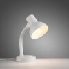Paul Neuhaus Lampada da scrivania FLEXI bianca, braccio flessibile, 2700-5000 Kelvin