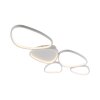 Leuchten Direkt plafoniera LED PEBBLES, forme organiche, memoria, luce calda 3000 Kelvin
