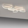 Leuchten Direkt plafoniera LED PEBBLES, forme organiche, memoria, luce calda 3000 Kelvin