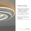Leuchten Direkt Plafoniera LED TOLAGO, temperatura di colore regolabile 2700-5000 Kelvin