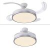 Leuchten Direkt plafoniera LED KOPTA, temperatura di colore regolabile 3000-6000 Kelvin