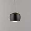 Leuchten Direkt lampada a sospensione BALLINI sferica nera, LED 3000 Kelvin, regolabile