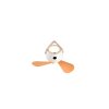 Reality Lampada con ventilatore Rena, LED dimmerabile con telecomando, 4000 Kelvin