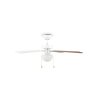 Reality Ventilatore da soffitto con luce Hammerfest, 4 pale, 3 velocità, corpo bianco