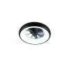 Reality Plafoniera con ventilatore Muonio, LED, luce regolabile 2700-6500 Kelvin