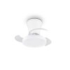 Reality plafoniera con ventilatore LED Moss, dimmerabile, luce regolabile 2700-6500 Kelvin