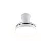 Reality Plafoniera con ventilatore LED Tampere bianca, luce regolabile 2700-6500 Kelvin