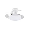 Reality Plafoniera con ventilatore LED Tampere bianca, luce regolabile 2700-6500 Kelvin