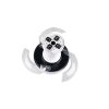 Reality Plafoniera con ventilatore LED Tampere bianca, luce regolabile 2700-6500 Kelvin
