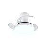 Reality Plafoniera con ventilatore LED Tampere bianca, luce regolabile 2700-6500 Kelvin