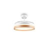 Reality ventilatore bianco Volda LED, temperatura di colore regolabile 2700-6500 Kelvin