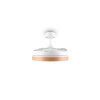 Reality ventilatore bianco Volda LED, temperatura di colore regolabile 2700-6500 Kelvin