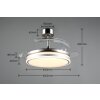 Reality Plafoniera Volda, dimmerabile, temperatura di colore regolabile 2700-6500 Kelvin