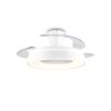 Reality plafoniera con ventilatore LED Vansbro, luce regolabile 2700-6500 Kelvin, 6 velocità