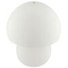 Brilliant lampada da tavolo a fungo Dupis moderna, bianca, LED 2700 Kelvin bianco caldo