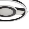 Brilliant Plafoniera LED Maureen, anelli concentrici, con memoria, luce calda 3000 Kelvin